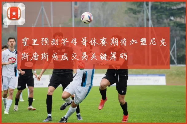 霍里预测字母哥休赛期将加盟尼克斯唐斯或成交易关键筹码